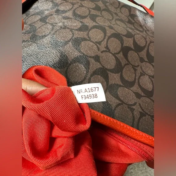 COACH Signature File Crossbody Bag - Picture 6 of 10